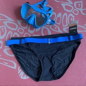 NWT Reebok sporty swim bottom